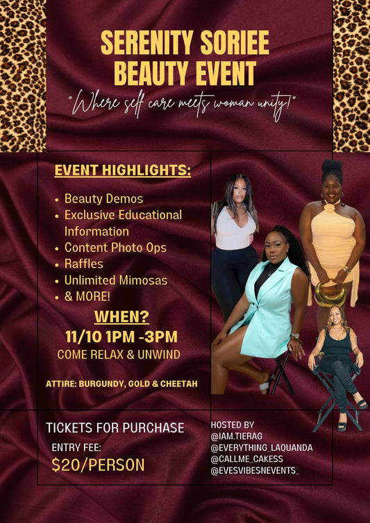 Serenity Soiree Tickets